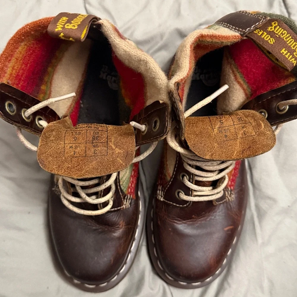 Vintage Dr. Martens Pendleton Combat Boots - Picture 8 of 9
